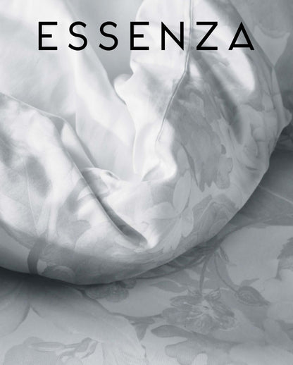Satin Bettwäsche | ESSENZA | Floor Illusion | Blue