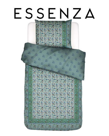 Bio-Baumwollsatin Bettwäsche | ESSENZA | Valeria | Subtle Green