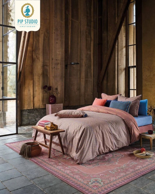 Percale bed linen PIP STUDIO Okinawa Green