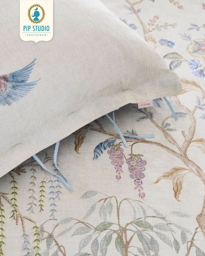 Percale bed linen PIP STUDIO Okinawa Green