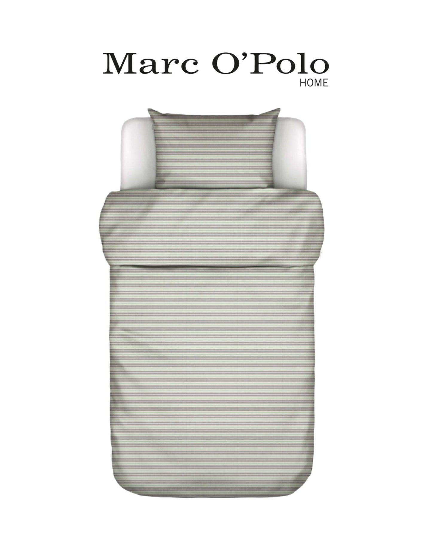 Bio-Baumwoll-Renforcé Bettwäsche | MARC O`POLO | Faas | Vivid Green