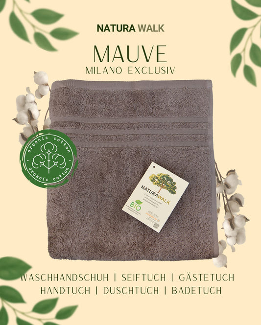 Handtuch | NATURAWALK | Milano Exclusiv Beige | Bio-Baumwolle
