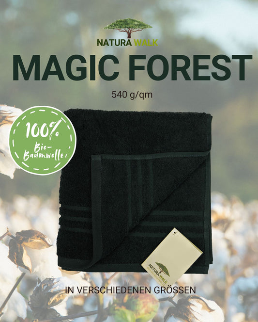 Handtuch | NATURAWALK | Milano Exclusiv | Magic Forest | Bio-Baumwolle