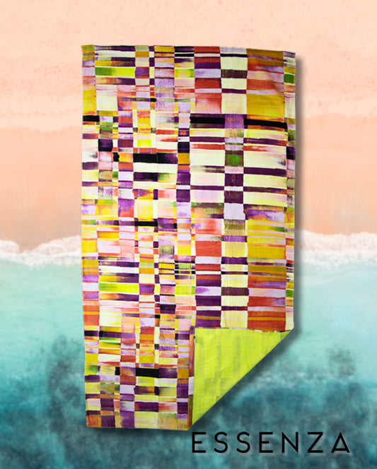 Strandtuch | ESSENZA | Dali Lila | 100x180cm