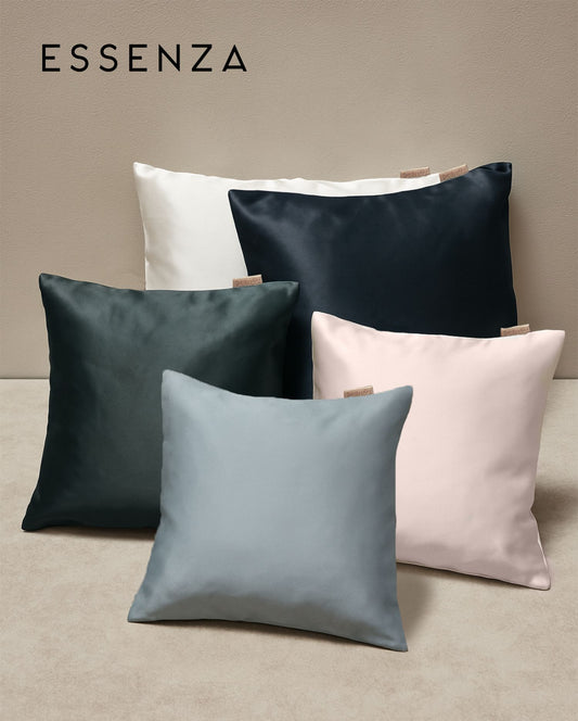 Seiden-Kissenbezug | ESSENZA | Alice | 40x40cm in 5 Farben