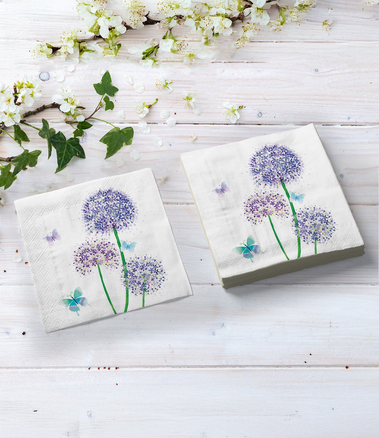 Papierservietten | ppd | Allium 15 | 33x33cm | 20 Stk.