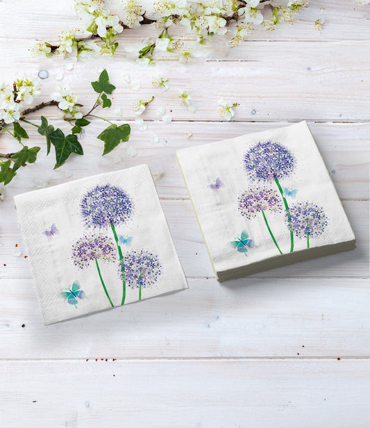 Papierservietten | ppd | Allium 15 | 33x33cm | 20 Stk.