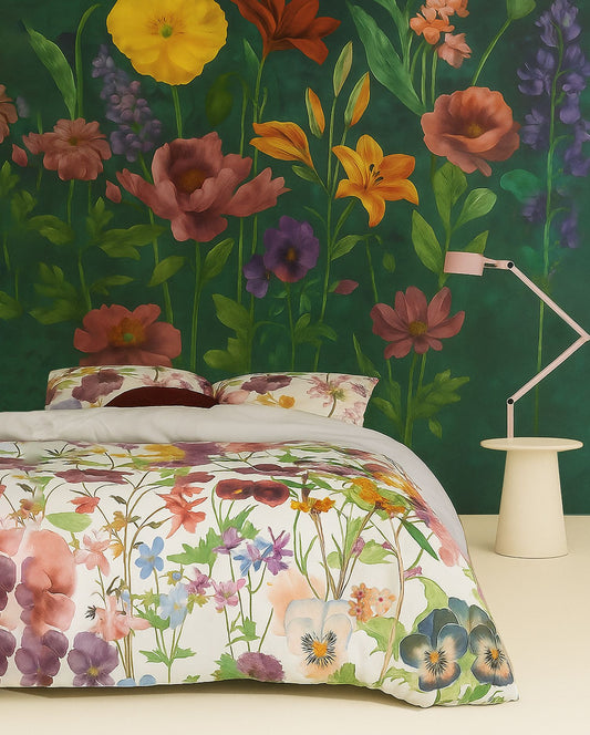 Satin Bettwäsche | beddinghouse | Sunny Multi