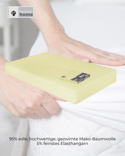 Fitted Sheet Sympathica Vision Taupe 96 