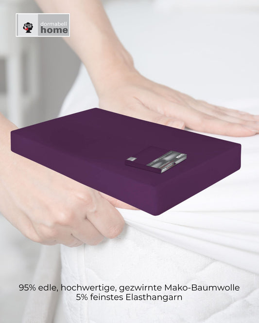 Fitted Sheet Sympathica Vision Taupe 96 