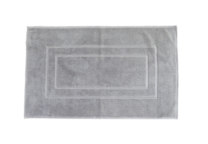 Bath mat NATURAWALK Silver 50x80cm 100% organic cotton