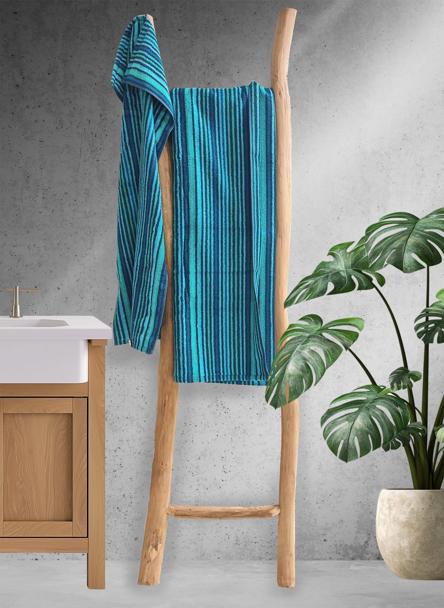 Handtuch | Egeria | Combi Stripes | Stream 322