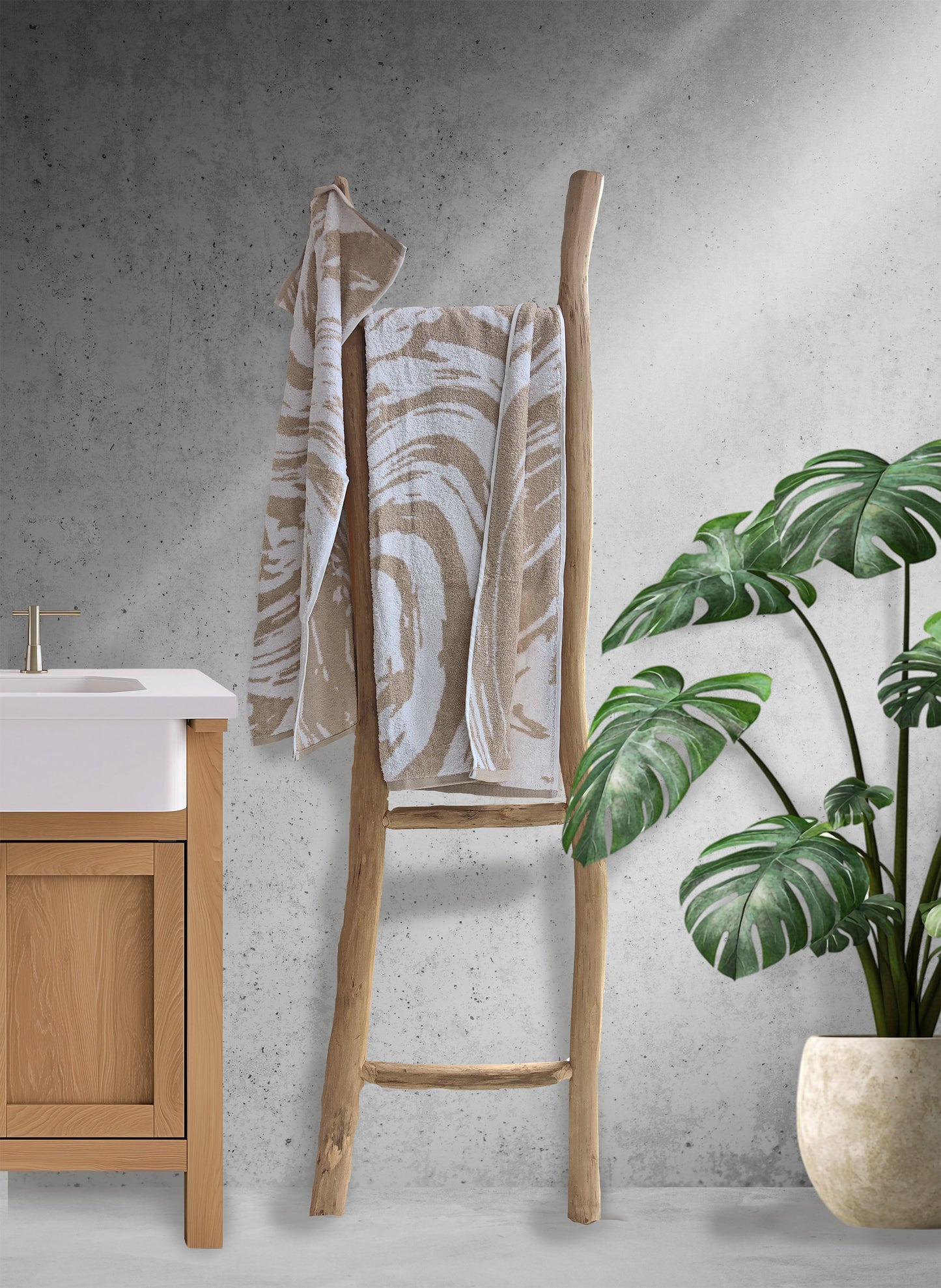 Handtuch | Egeria | Marble | Beige