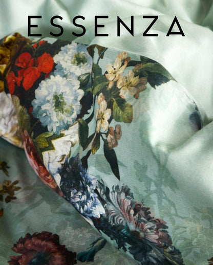 Satin Bettwäsche | ESSENZA | Karli | Mineral Green
