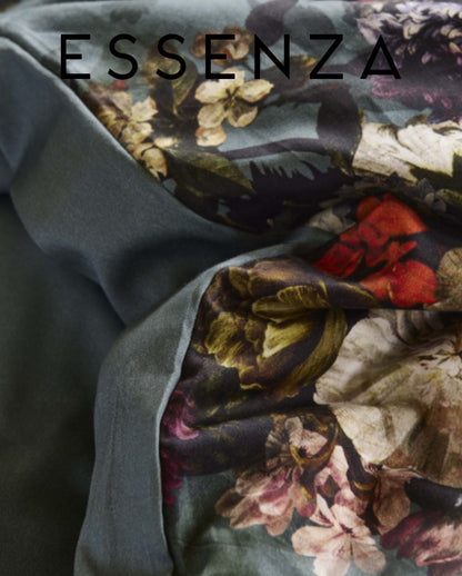 Satin Bettwäsche | ESSENZA | Karli | Reef Green