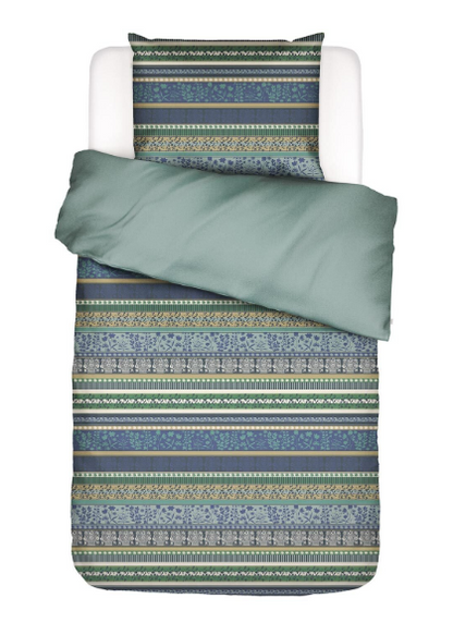 Cotton flannel bed linen ESSENZA Valentina Grey