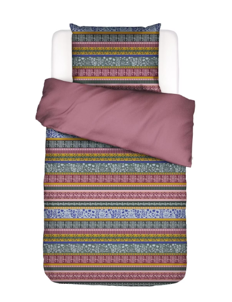 Cotton flannel bed linen ESSENZA Valentina Grey