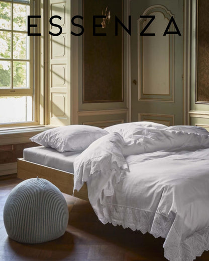 Baumwoll Bettwäsche | ESSENZA | Maen | Weiß