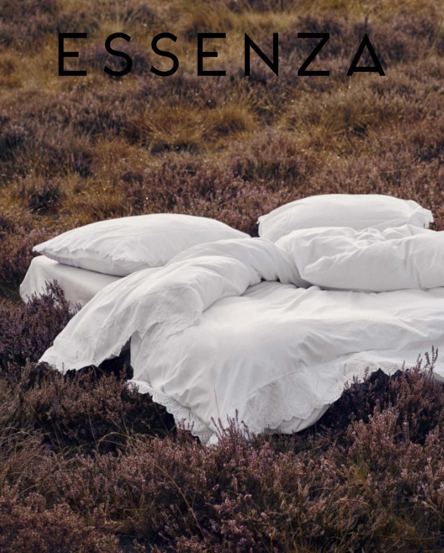 Baumwoll Bettwäsche | ESSENZA | Maen | Weiß