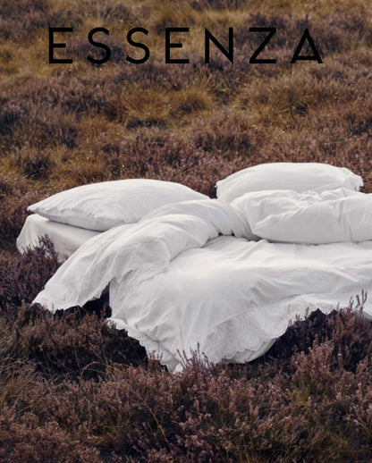 Baumwoll Bettwäsche | ESSENZA | Maen | Weiß