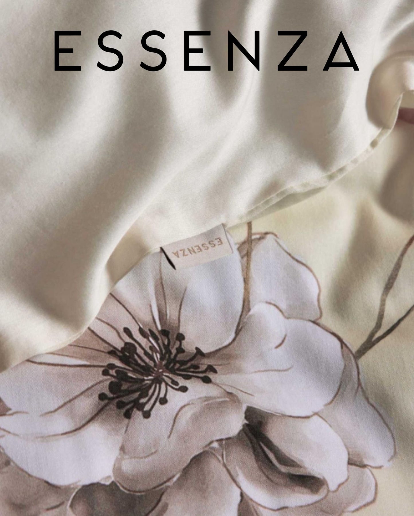 Satin Bettwäsche | ESSENZA | Romee | Vanilla