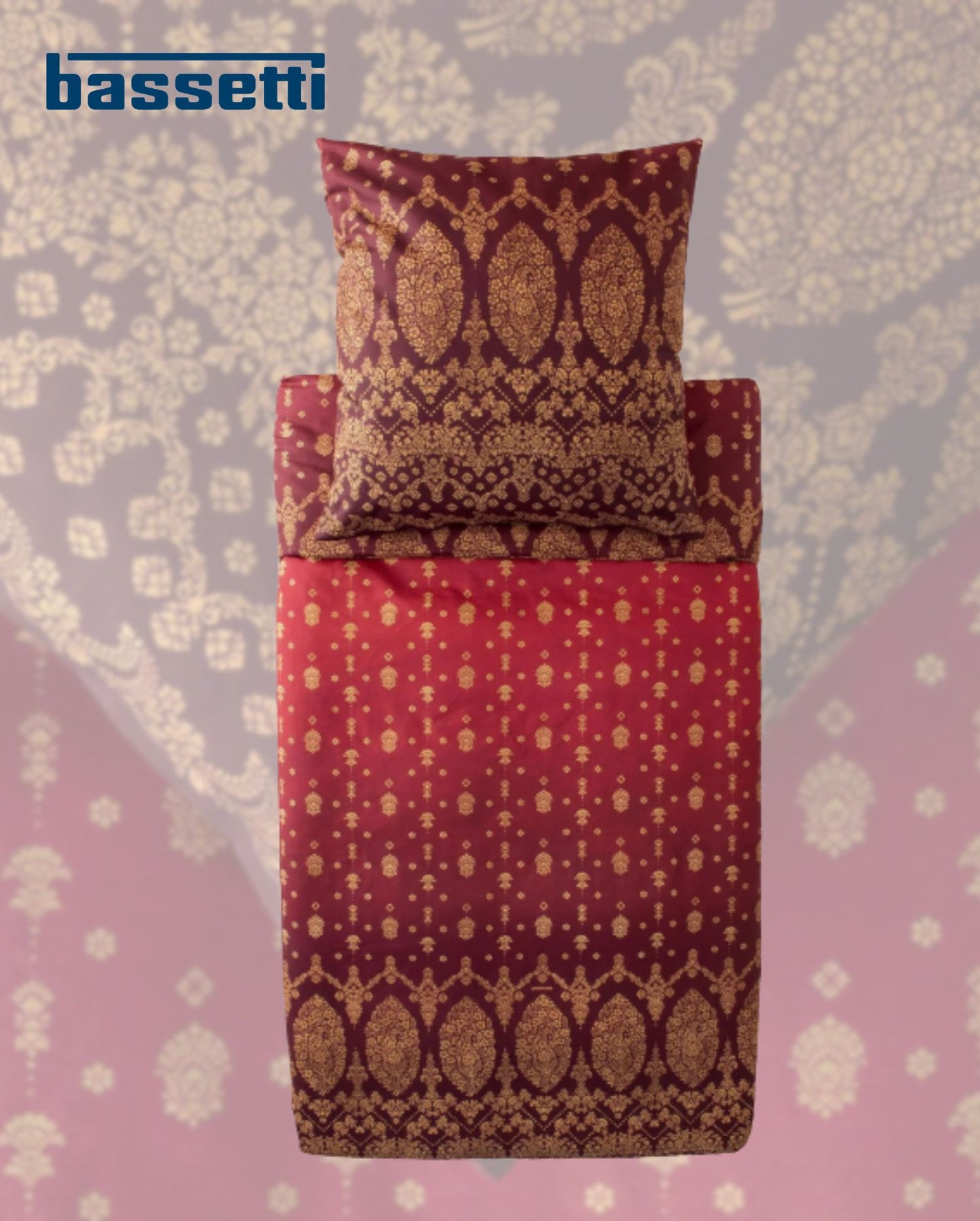 Mako-Satin Bettwäsche | bassetti | Gold Decor | R1