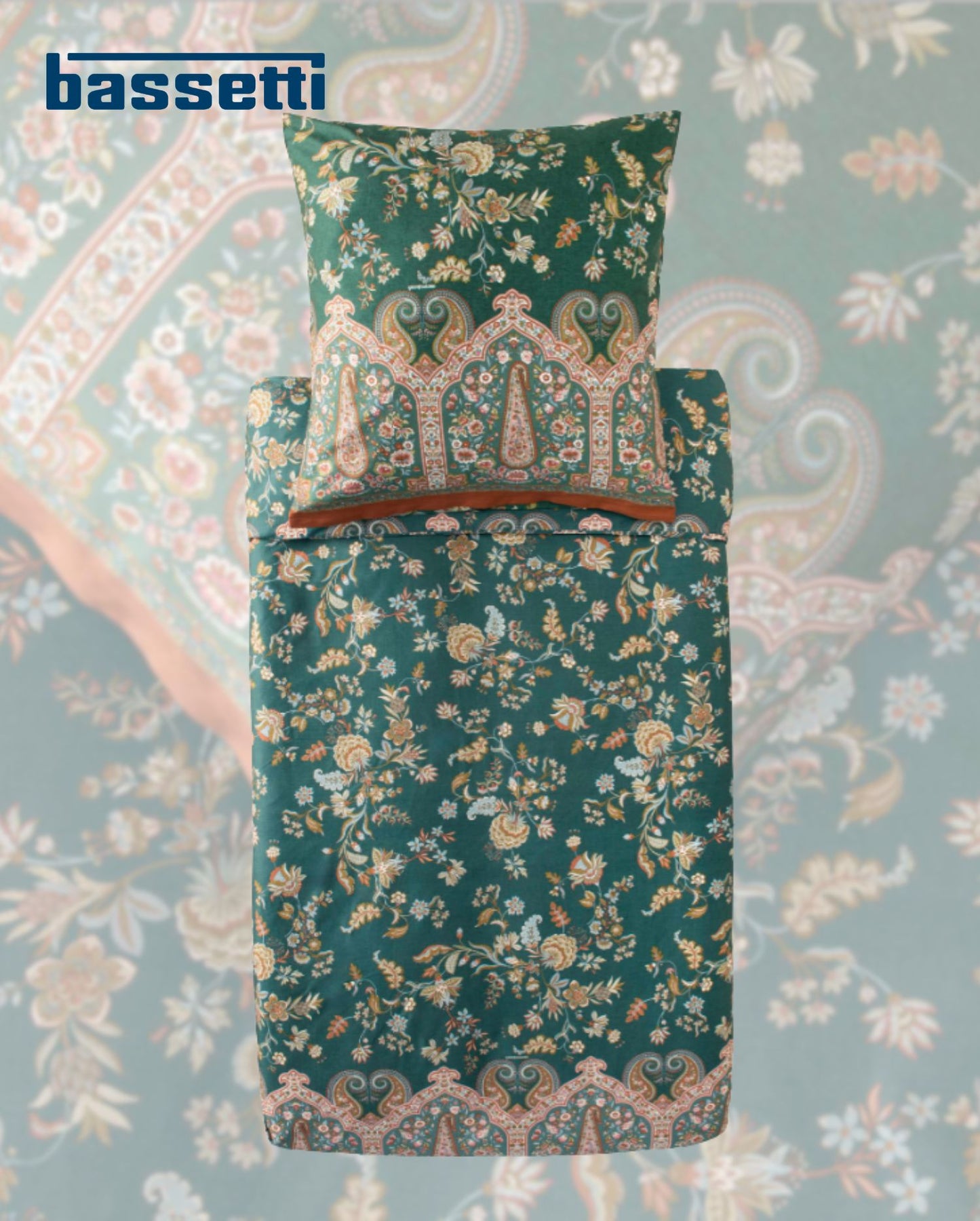 Mako satin bed linen bassetti Tosca T1 