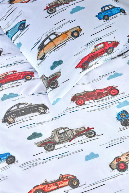 Detaildarstellung der Illustration auf der beddinghouse Bettwaesche Modell Cars