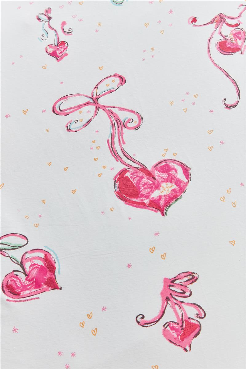 Detaildarstellung der Illustrationen auf der beddinghouse Bettwaesche Modell Love.
