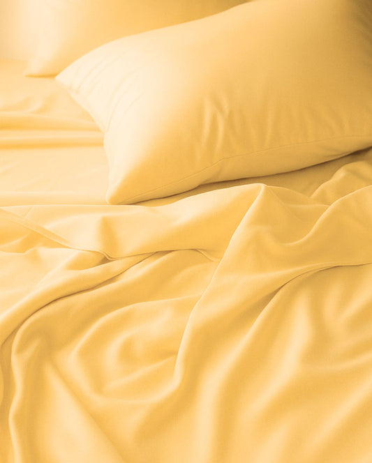 Satin Bettwäsche | kneer | mercerisierte Baumwolle | Sonne