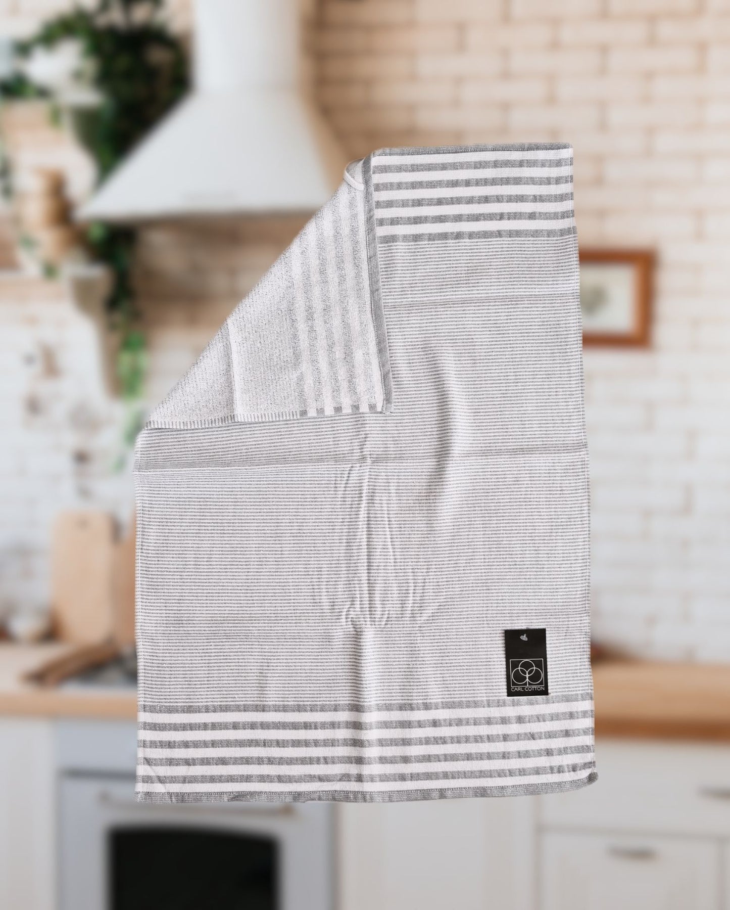 Kitchen terry towel CARL COTTON Stripes 50x70cm 100% cotton