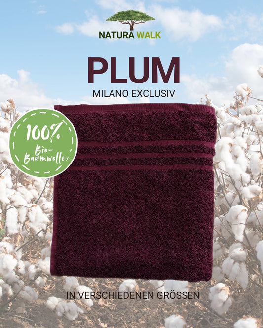 Towel Organic Cotton NATURAWALK Milano Exclusiv Anthracite