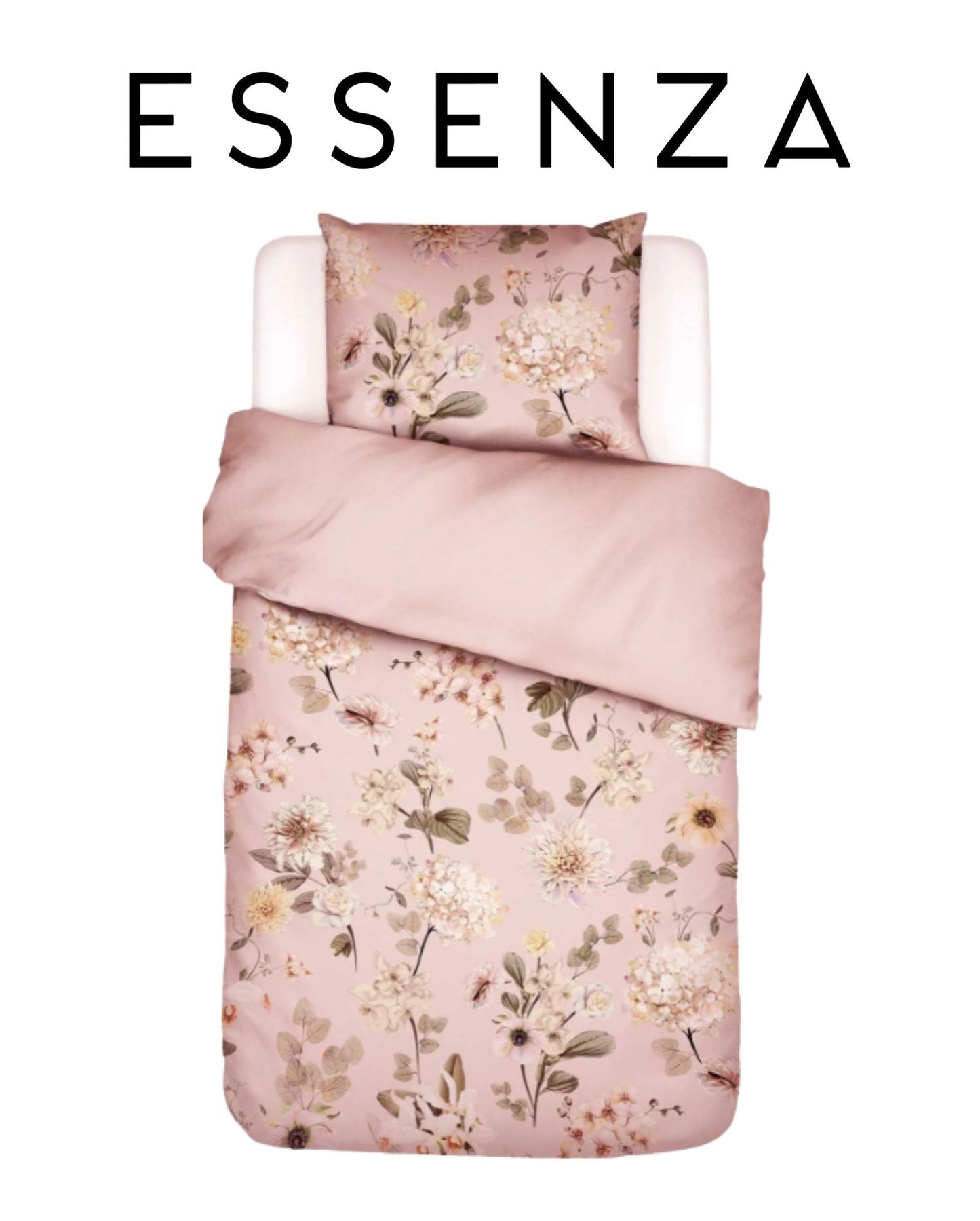 Satin Bettwäsche | ESSENZA | Noe | Dusty Pink