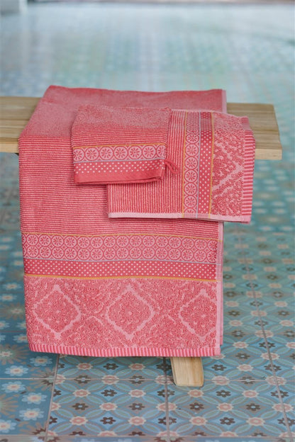 Handtuch | PIP STUDIO | Soft Zellige Koralle