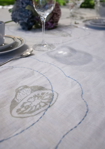 Tischdecke | PIP STUDIO | Embroidery Plates | 150x250 cm