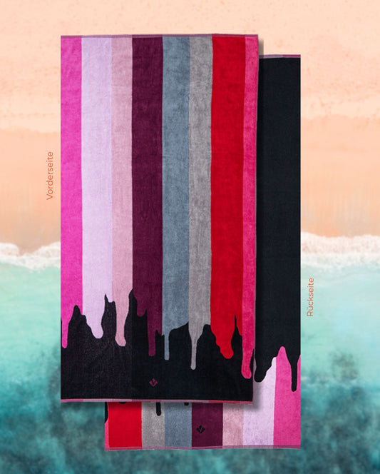 Beach towel St Leonardo Grape, 90x180, 100% cotton