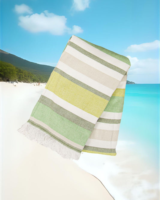 Strandtuch | Telo Mare | Lavandou Grün | 90x170cm