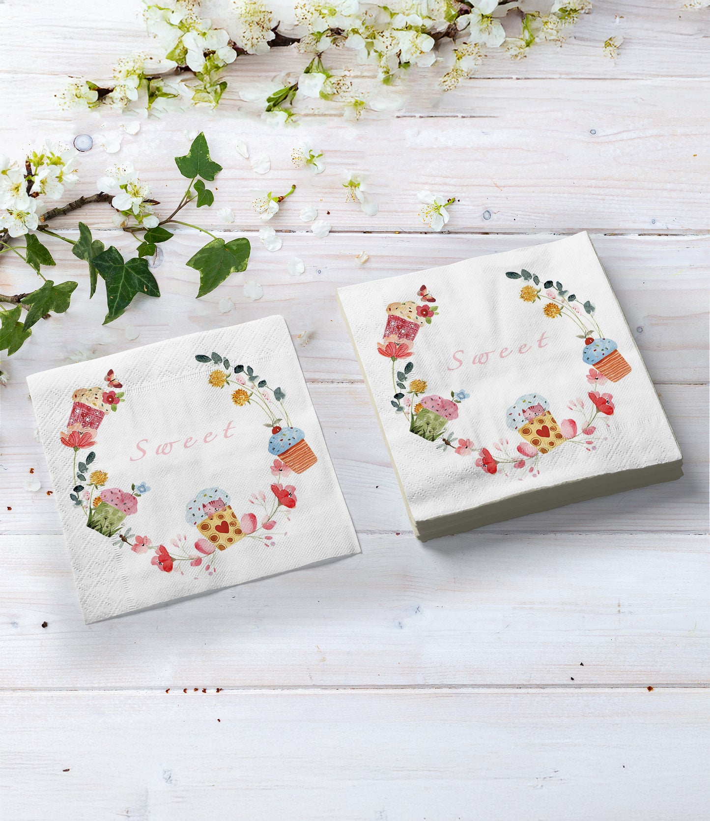 Papierservietten | ppd | Sweet 20 | 33x33cm | 20 Stk.