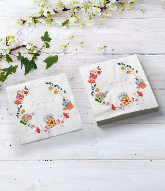 Papierservietten | ppd | Sweet 20 | 33x33cm | 20 Stk.