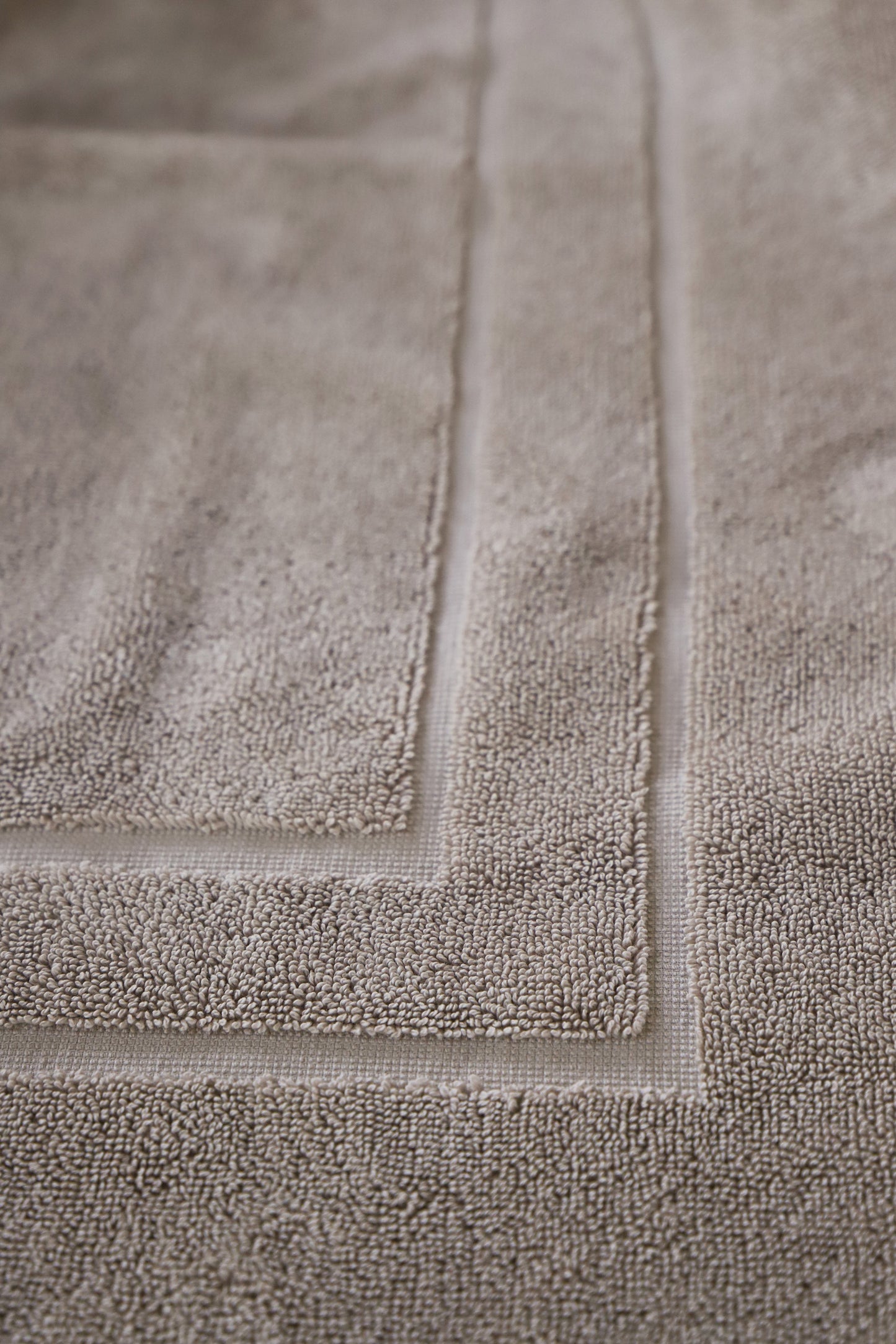 Bath mat NATURAWALK Tan 50x80cm 100% organic cotton