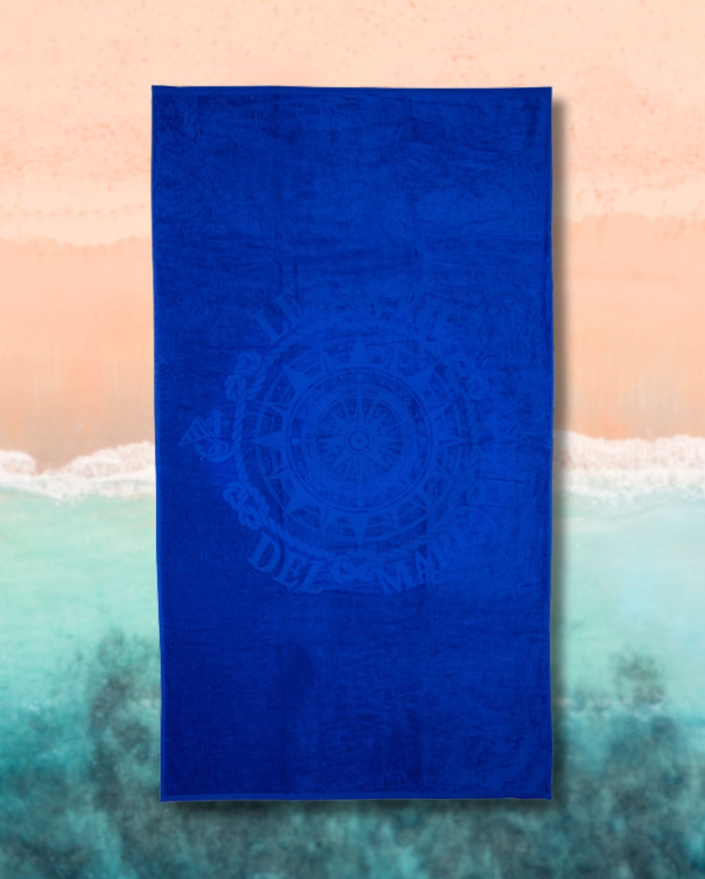 Strandtuch | Telo Mare | Blau | 100x175cm