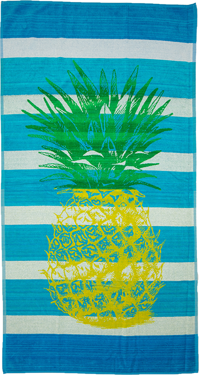 Beach towel Pina Colada, 90x165, 100% cotton