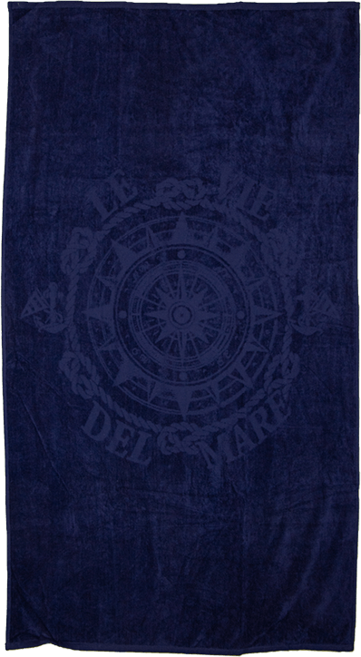 Strandtuch | Telo Mare | Navyblau | 100x175cm