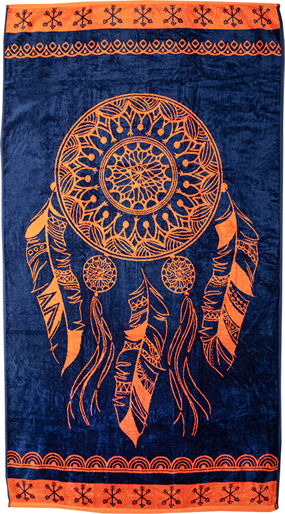 Strandtuch Traumfänger,  100x180cm, 100% Baumwolle