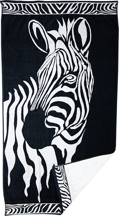 Strandtuch Zebra