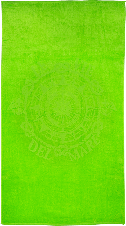 Beach towel Telo Mare Green, 90x175, 100% cotton