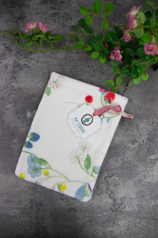 Waschhandschuh | PIP STUDIO | Hummingbird Star White