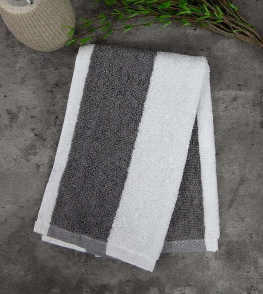 Gästetuch | Marieke | Grey Stripe