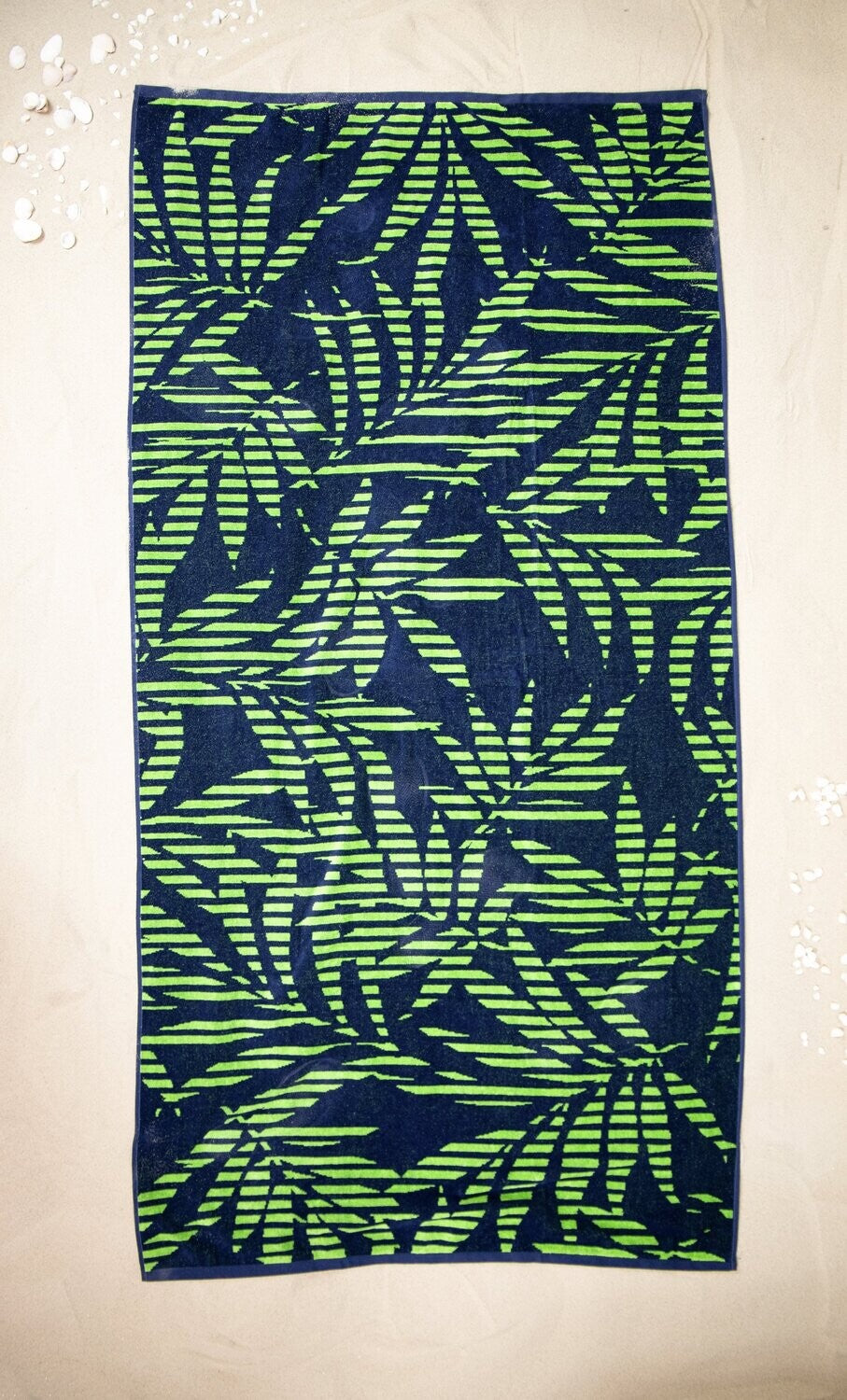 Strandtuch Palmen, 100x180cm, 100% Baumwolle