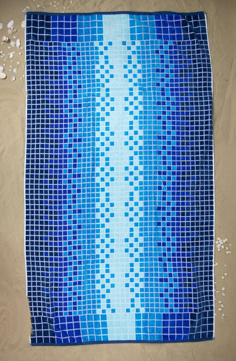 Beach towel pool, 100x180, 100% cotton